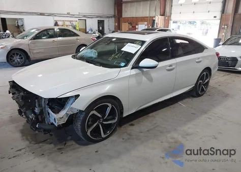 2019 Honda Accord Sport 2.0T из США, поврежденный, VIN 1HGCV2F32KA034838